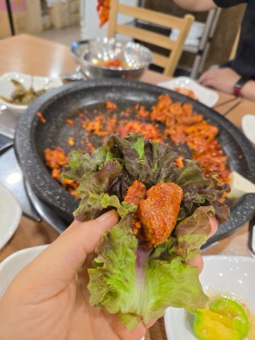 경남 산청 수해지역 커피봉사