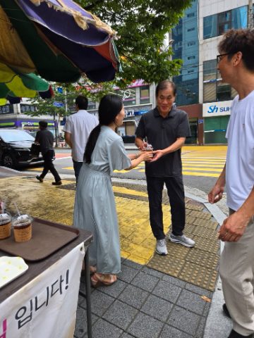 토요 핸드드립 커피 전도 스케치-8월 9일