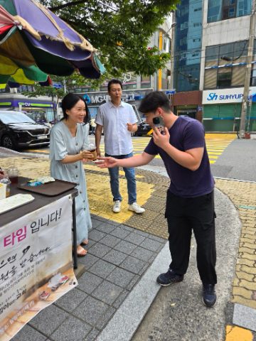 토요 핸드드립 커피 전도 스케치-8월 9일