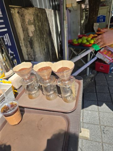 핸드드립 커피전도 스케치-8월 23일(토)