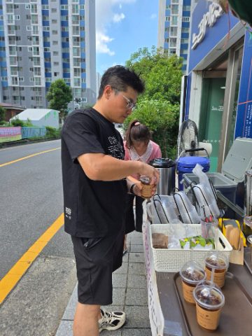 핸드드립 커피 전도 스케치-9월 6일