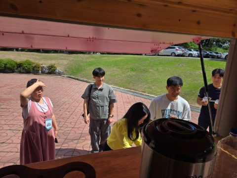 영남신학대학교 사경회 커피와 음료 섬김