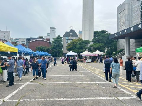 소망교회 도농 직거래장터 사역