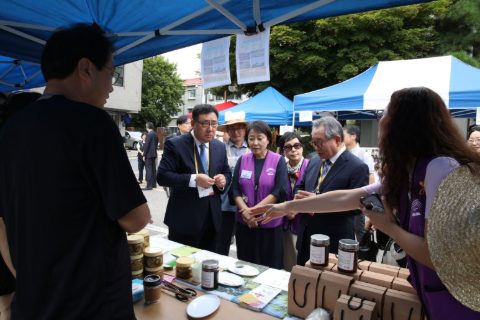 소망교회 도농 직거래장터 사역