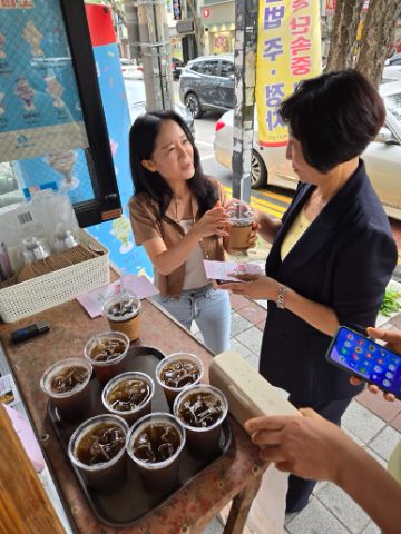 토요 핸드드립 커피 전도 스케치-9월 20일