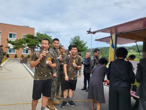 127여단 2,3대대 커피트럭 사역