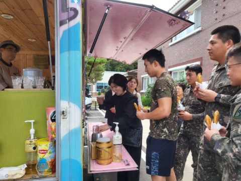 127여단 2,3대대 커피트럭 사역