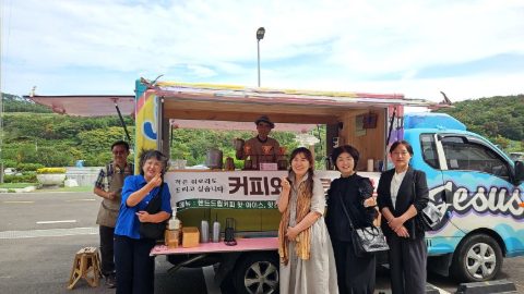 127여단 2,3대대 커피트럭 사역