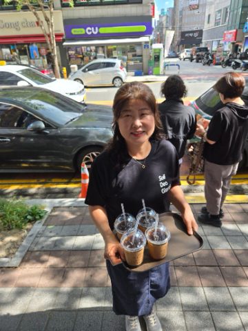토요 핸드드립 커피 전도 스케치-9월 28일