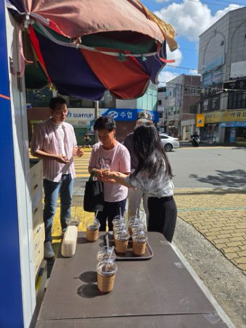 토요 핸드드립 커피 전도 스케치-9월 28일