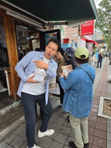 토요 핸드드립 커피 전도 스케치-10월 18일
