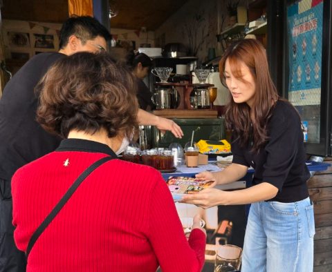 토요 핸드드립 커피 전도 스케치-10월 25일