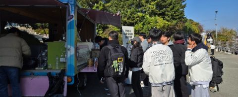 부산 고신대 지저스 커피트럭 사역 스케치-11월 20일