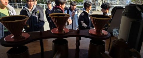 부산 고신대 지저스 커피트럭 사역 스케치-11월 20일