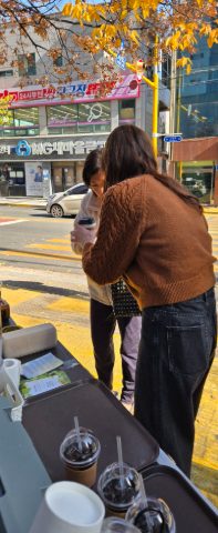 토요 핸드드립 커피 전도 스케치-11월 29일