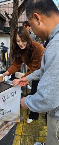 토요 핸드드립 커피 전도 스케치-11월 29일