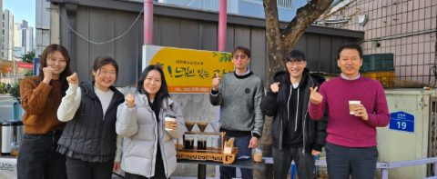 토요 핸드드립 커피 전도 스케치-11월 29일