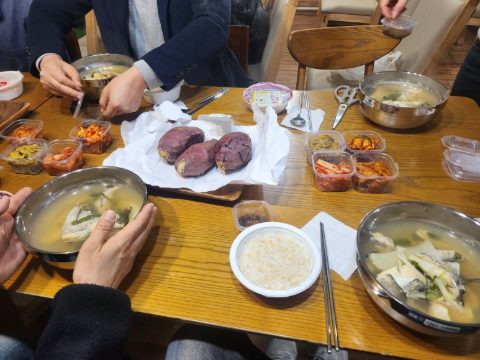 토요 핸드드립 커피 전도 스케치-12월 6일