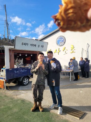 울산 해감대 장병 커피트럭 사역 -12월 22일