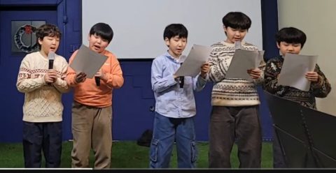 성탄축하 발표회 스케치-12월 24일 저녁 8시