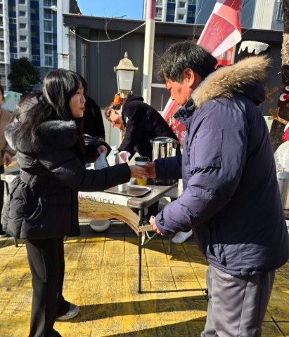 토요 핸드드립 커피 전도 스케치-12월 27일