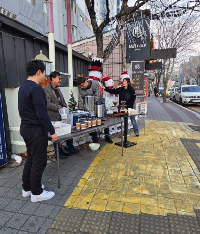 토요 핸드드립 커피전도 스케치-1월 10일
