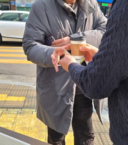 토요 핸드드립 커피전도 스케치-1월 10일