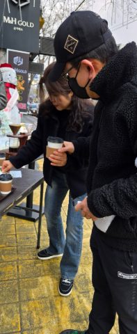 토요 핸드드립 커피전도 스케치-1월 10일