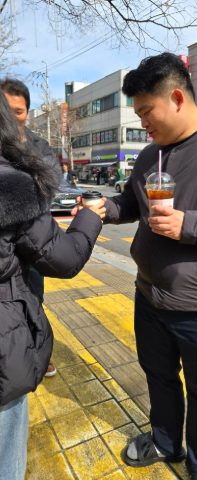 토요 핸드드립 커피 전도 스케치-3월 7일