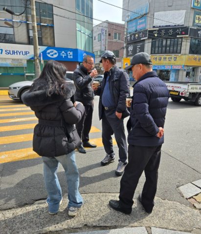 토요 핸드드립 커피 전도 스케치-3월 7일