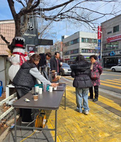 토요 핸드드립 커피 전도 스케치-3월 7일