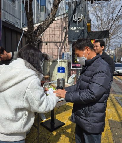 토요 핸드드립 커피전도 스케치-3월 14일