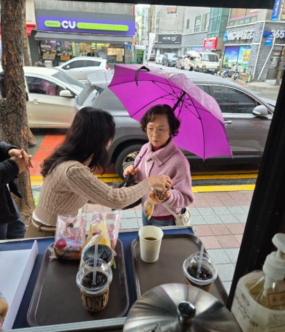 토요 핸드드립 커피전도 스케치-4월 4일