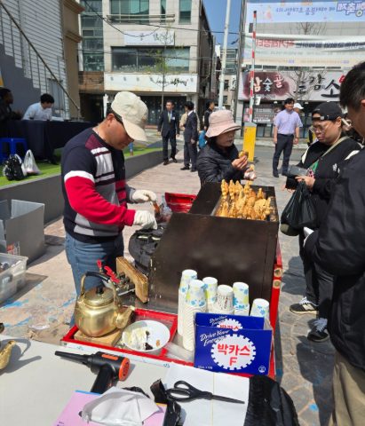도농직거래 장터 지저스커피트럭 사역