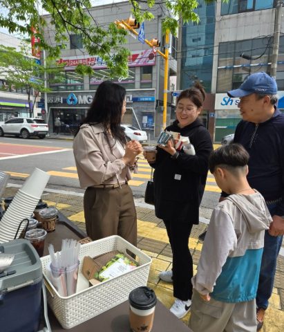 토요 핸드드립 커피 전도 스케치-4월 18일