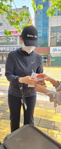 토요 핸드드립 커피 전도 스케치-4월 18일