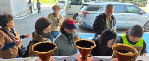 부산 시각장애인 건강 걷기 대회 사역