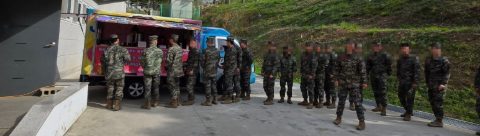 연평도 지저스커피트럭 사역