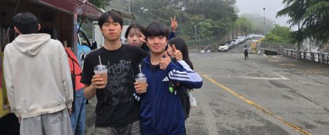 부산 고신대 지저스커피트럭 사역