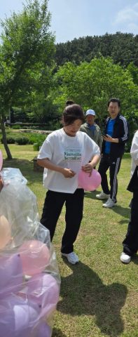 느낌이 있는 교회 단합대회 스케치